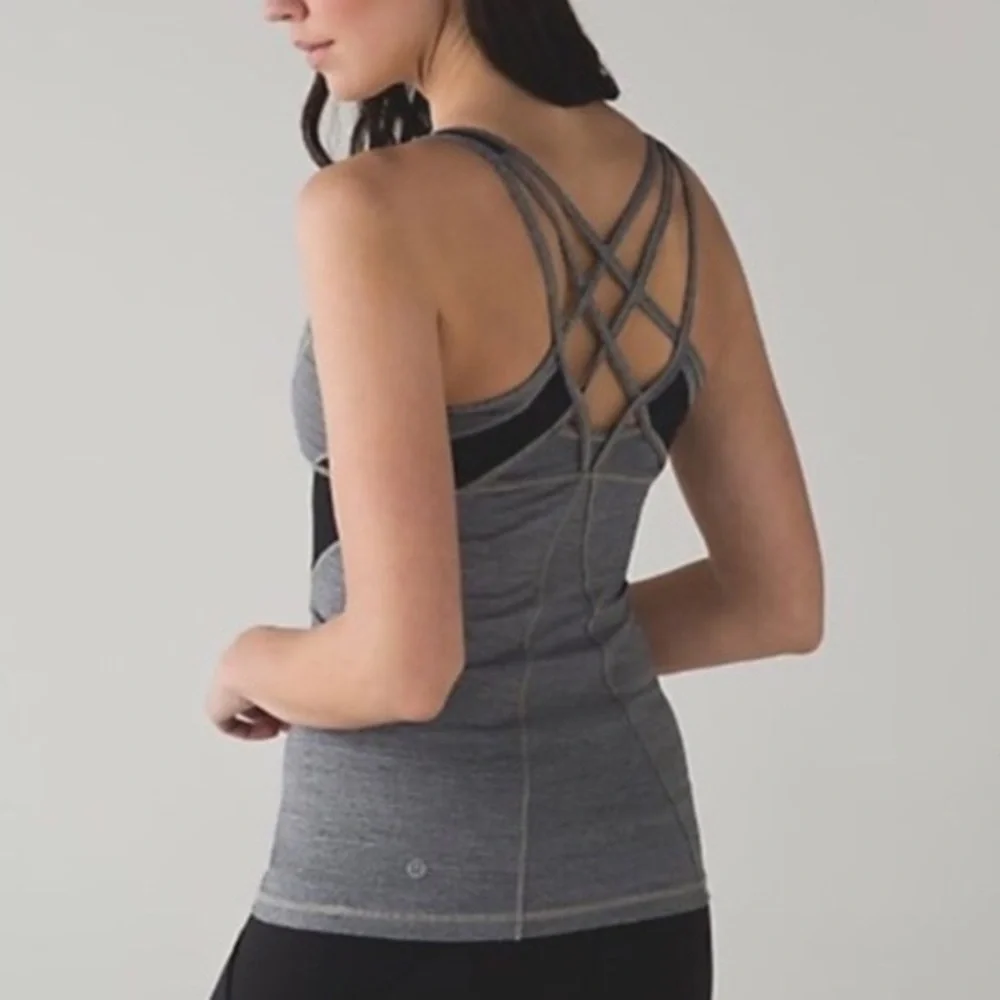 lululemon athletica Pink and Black Tank Top - Picture 2 of 10